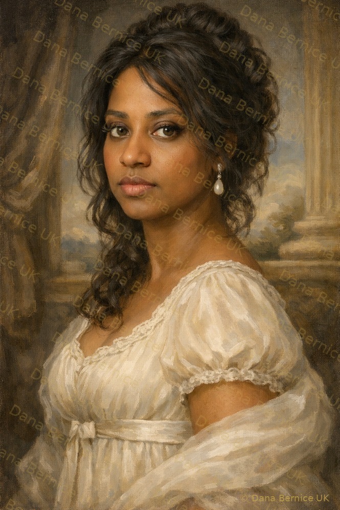 Dana Bernice UK classical oil-style portrait