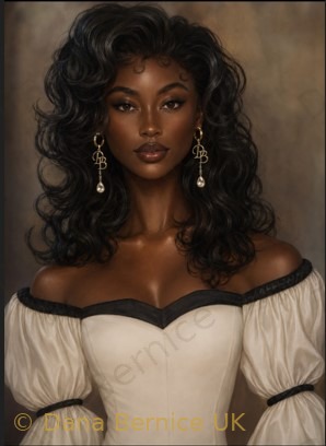 Dana Bernice UK DB earrings portrait